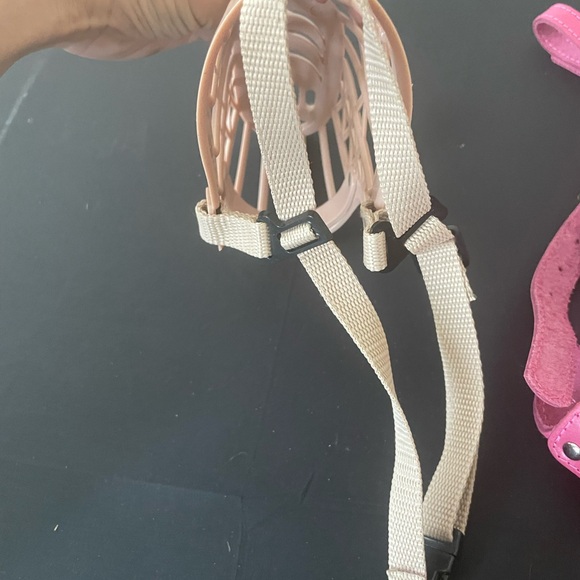 Pink and Beige Large Dog Muzzles - Picture 2 of 5